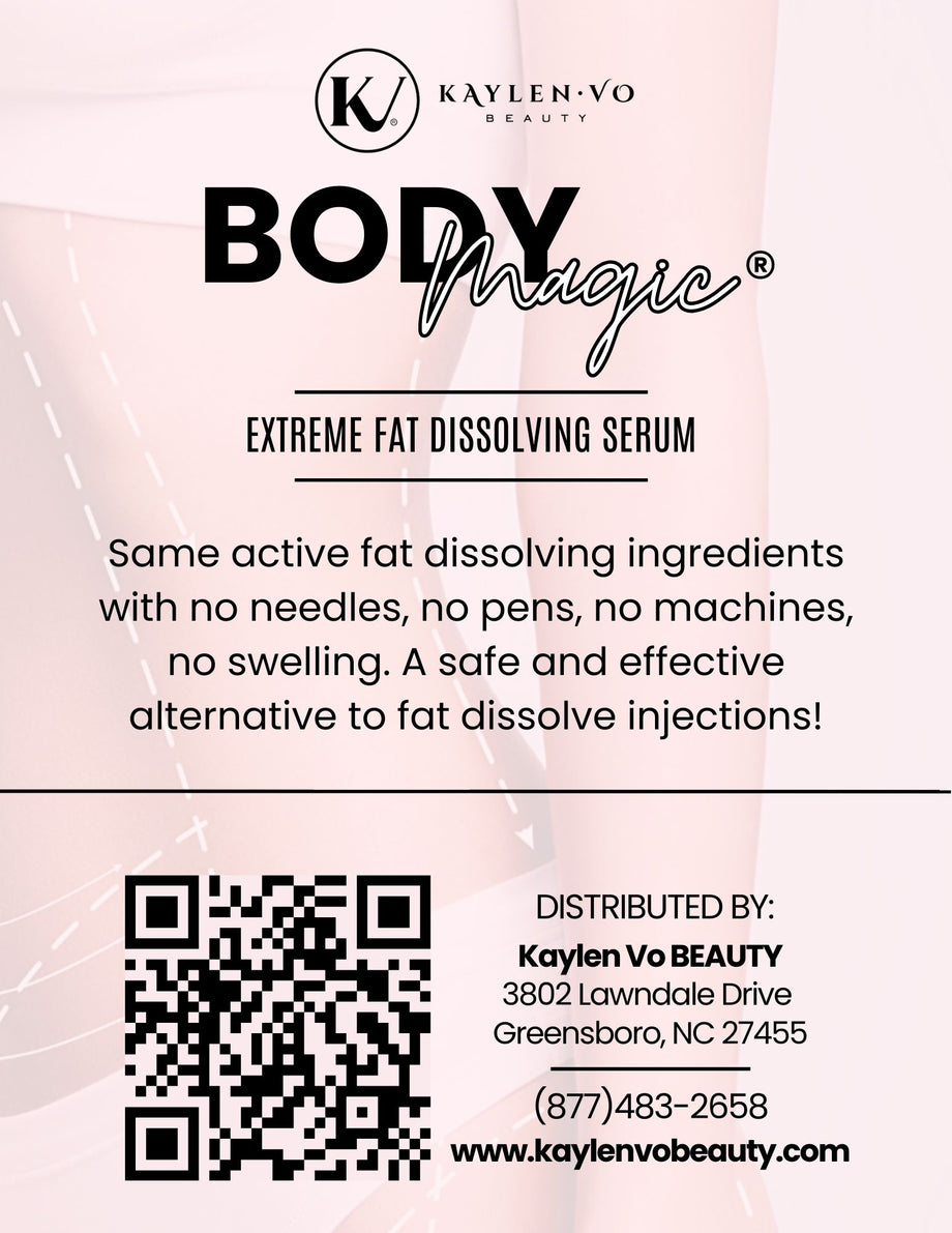 BODY MAGIC® Extreme Fat Dissolving Serum – Kaylen Vo BEAUTY, LLC.